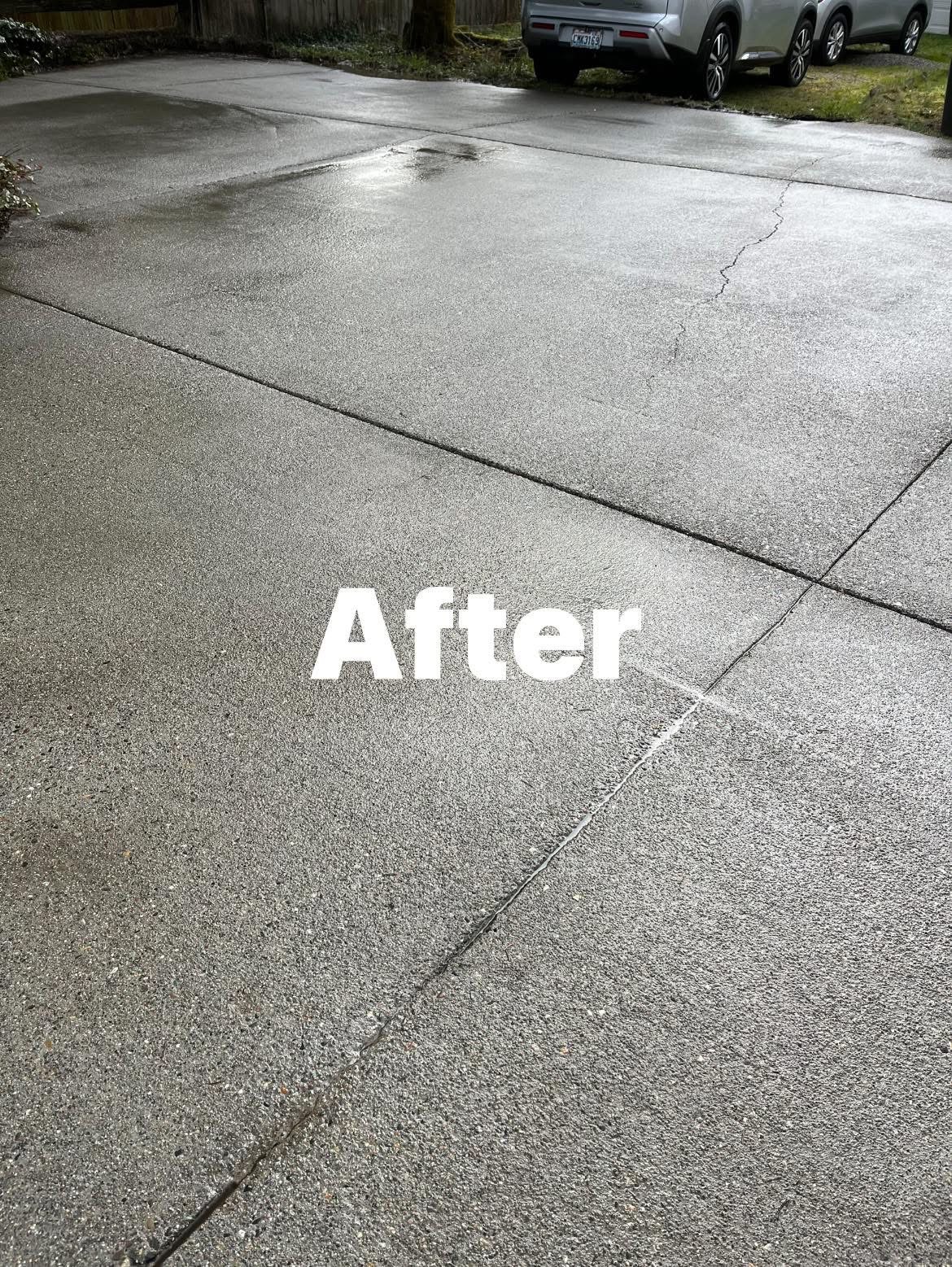 Exterior House & Driveway Cleaning