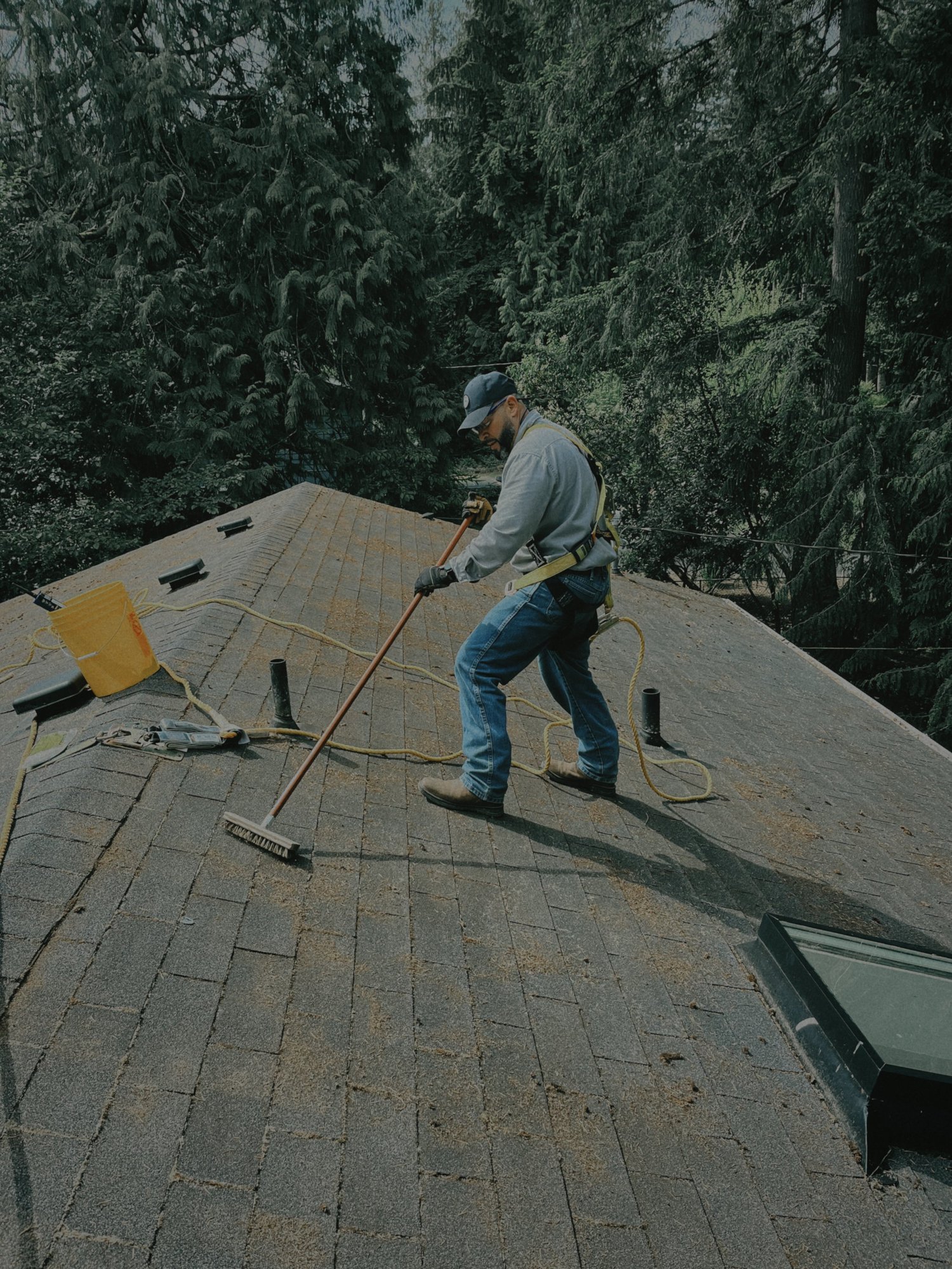 Pressure washing